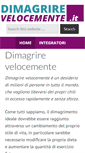 Mobile Screenshot of dimagrirevelocemente.it