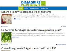 Tablet Screenshot of dimagrirevelocemente.com